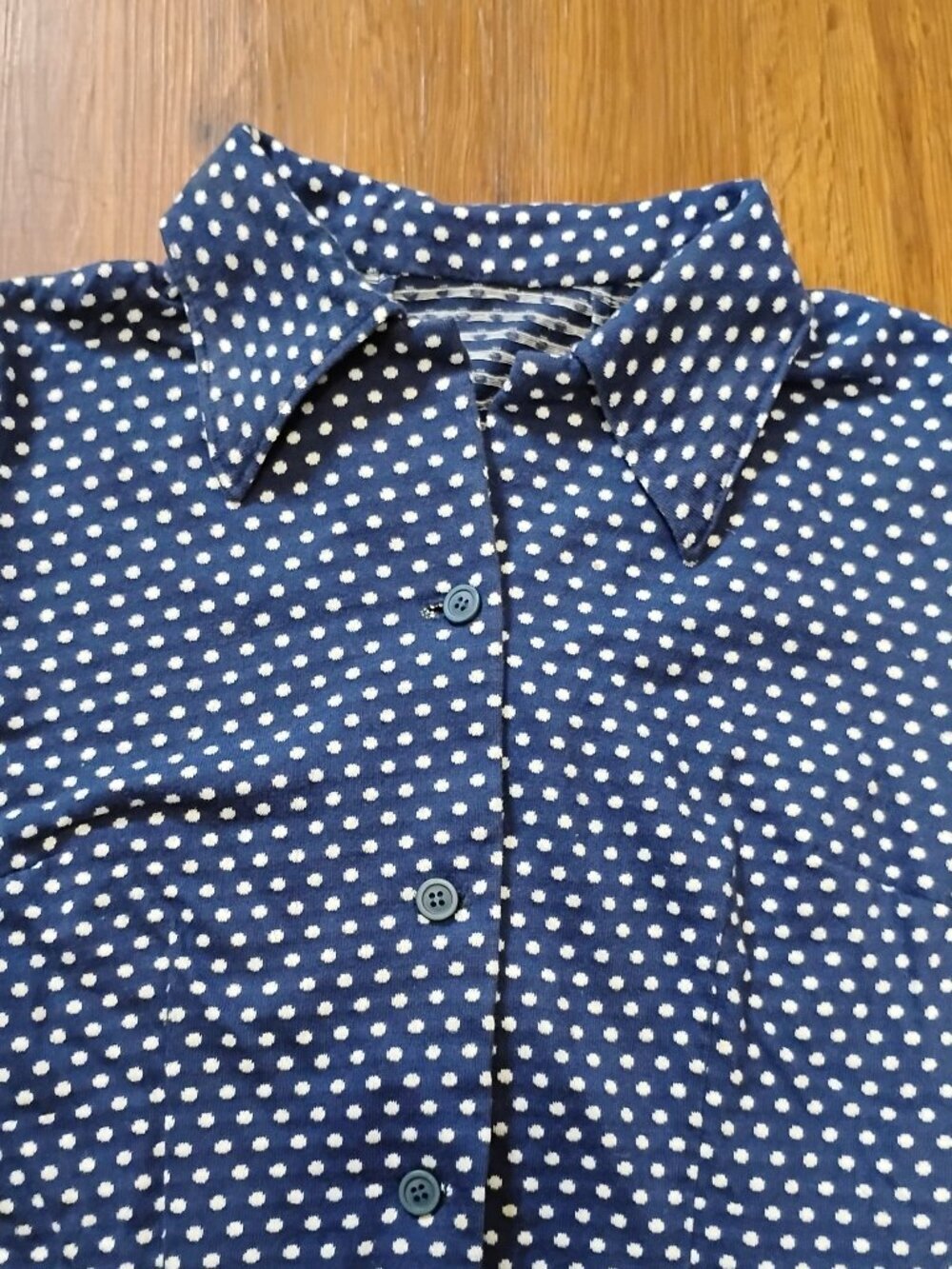 Vintage Dots Polyester Disco Shirt